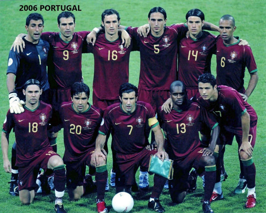 2006 Portugal Team Keychain Soccer Picture