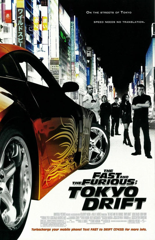 2006 The Fast And The Furious Tokyo Drift Movie Keychain Lucas Black