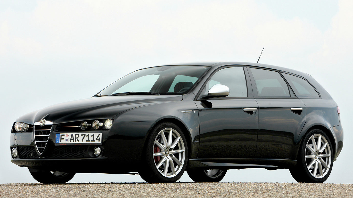 Alfa Romeo Sportwagon Ti Hd Art Keychain