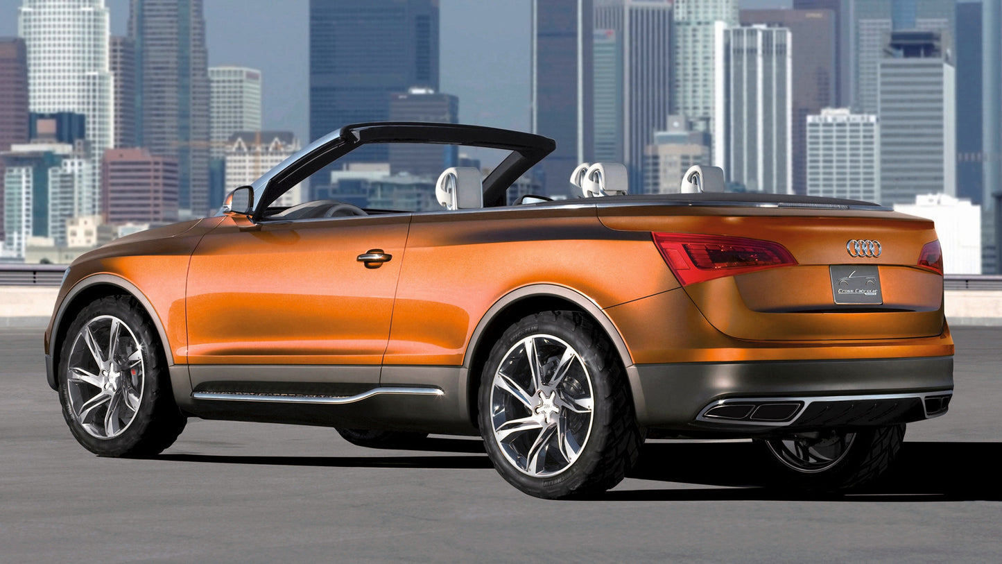 Audi Cross Cabriolet Quattro Hd Art Keychain