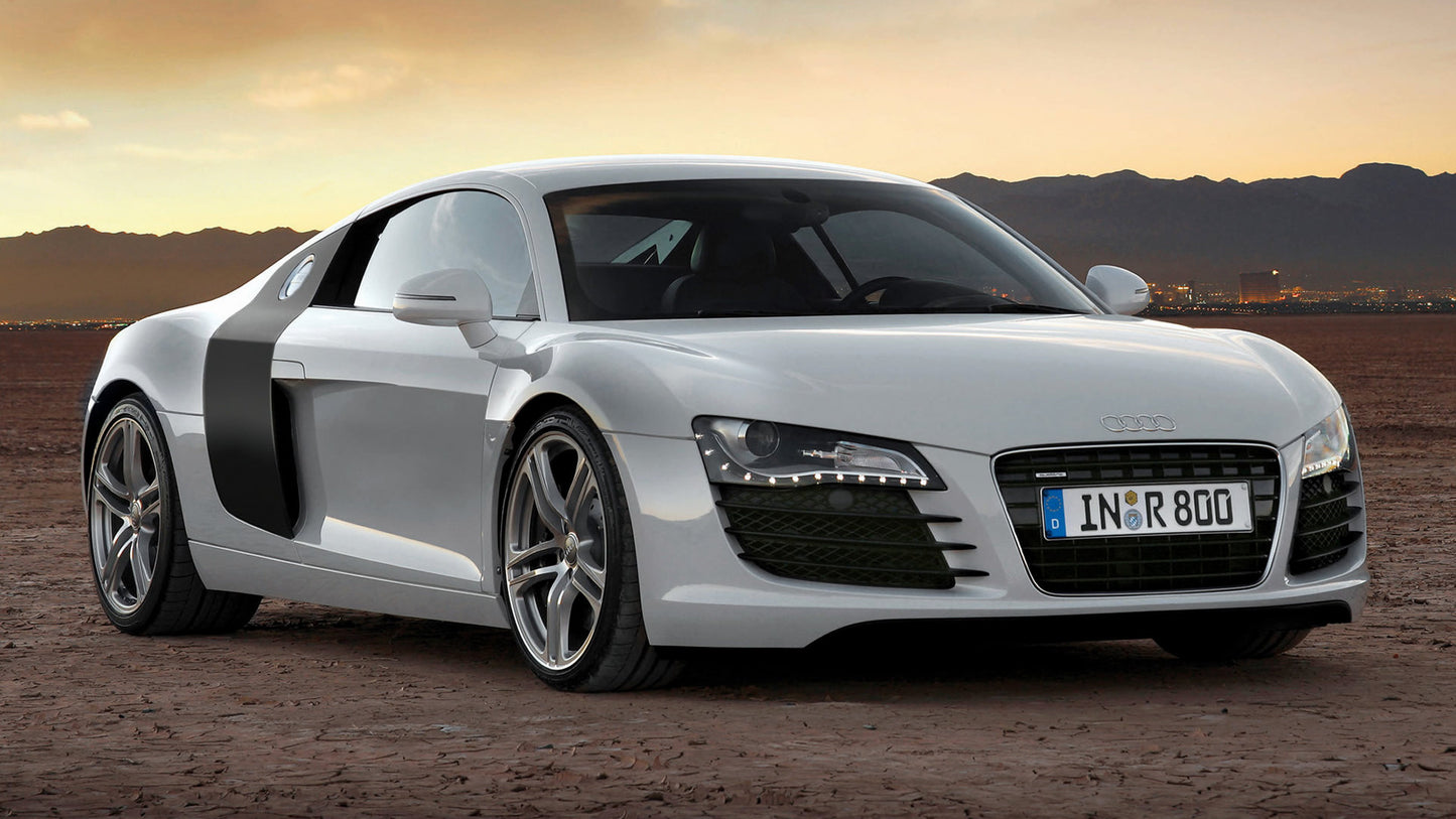 Audi R8 Coupe Hd Art Keychain