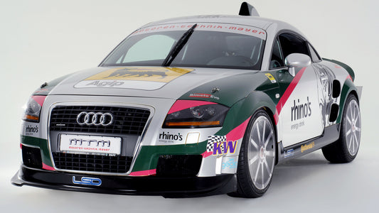 Audi Tt Bimoto Record Car By Mtm Hd Art Print Poster