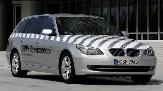 Bmw Series Touring Servicemobil Hd Art Print Poster