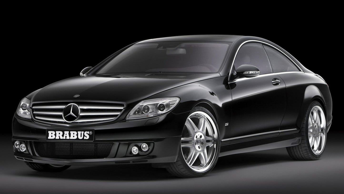 Brabus S V12 S Based On Cl Class Hd Art Print Poster