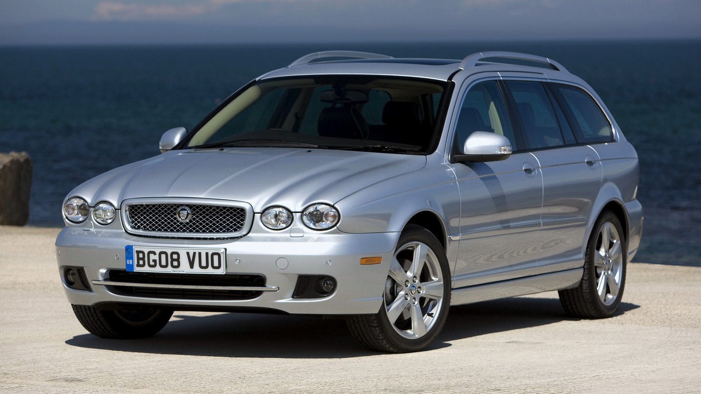 Jaguar X Type Estate Uk Hd Art Print Poster
