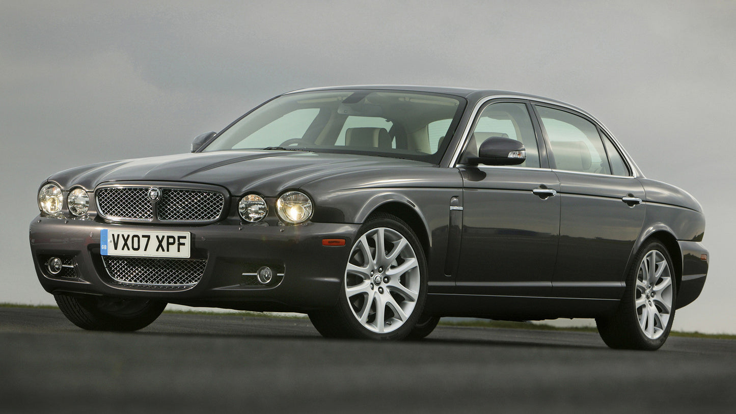 Jaguar Xj Sovereign Uk Hd Art Print Poster