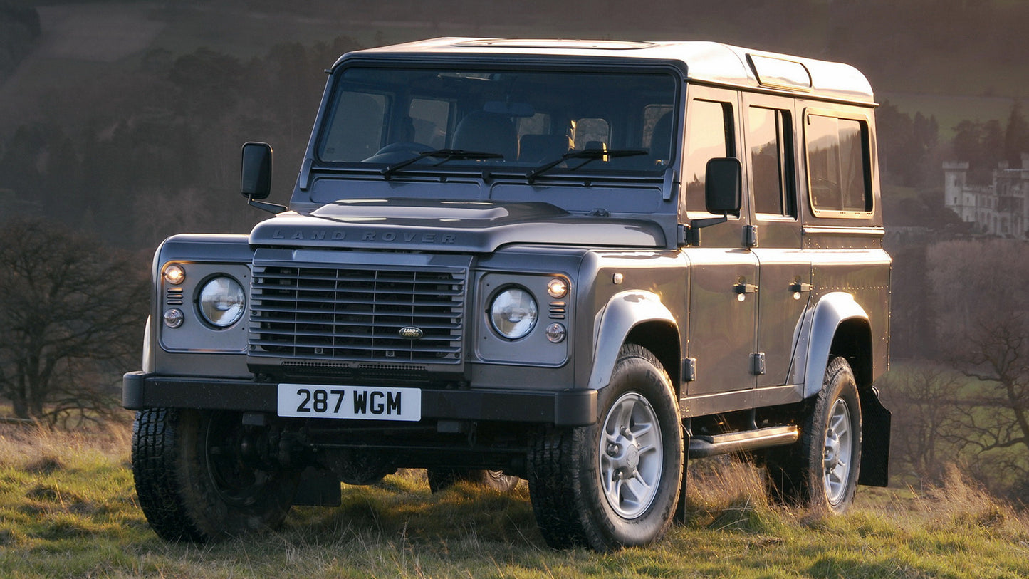 Land Rover Defender Uk Hd Art Print Poster