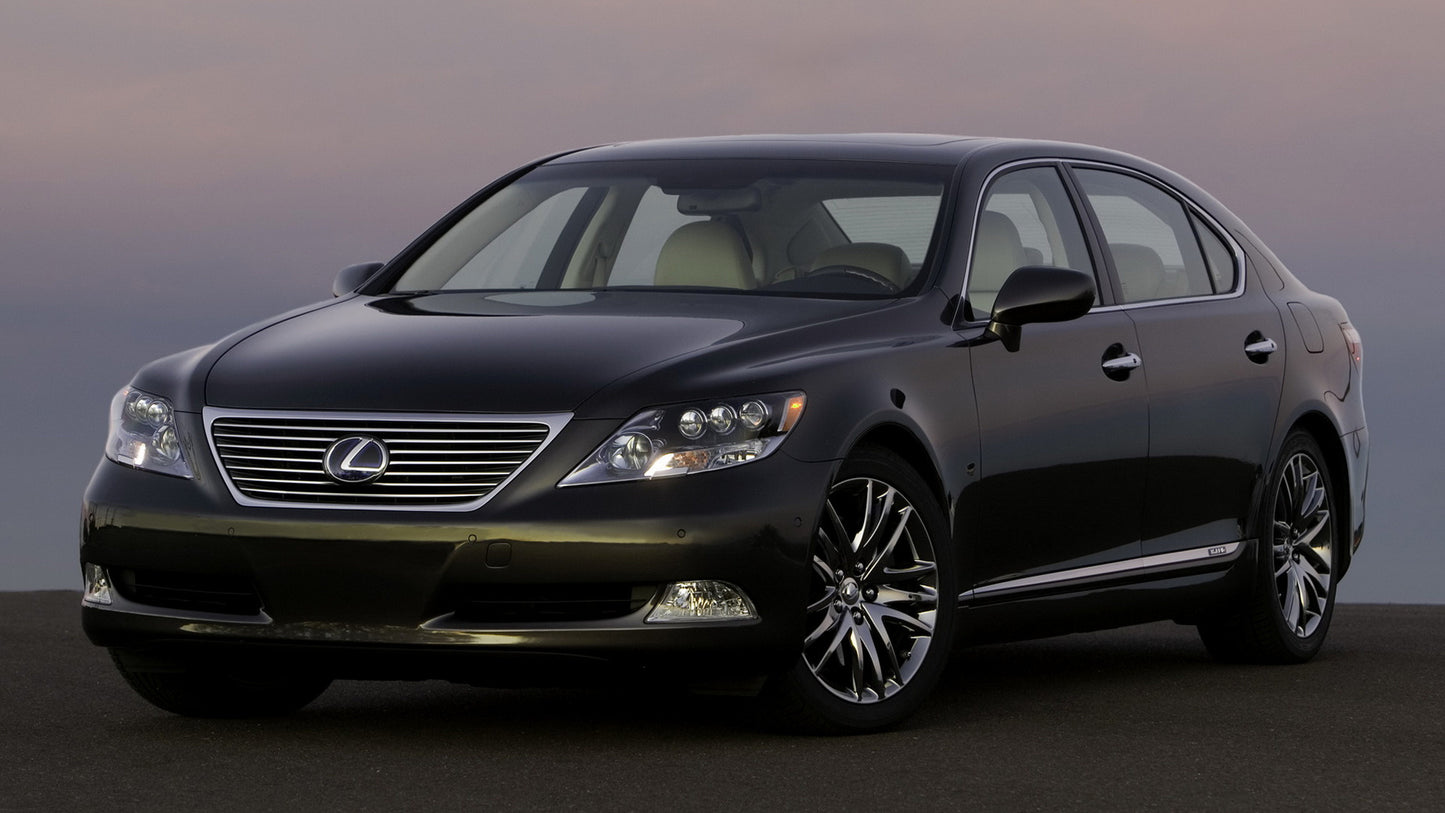 Lexus Ls Hybrid Lwb Us Hd Art Print Poster