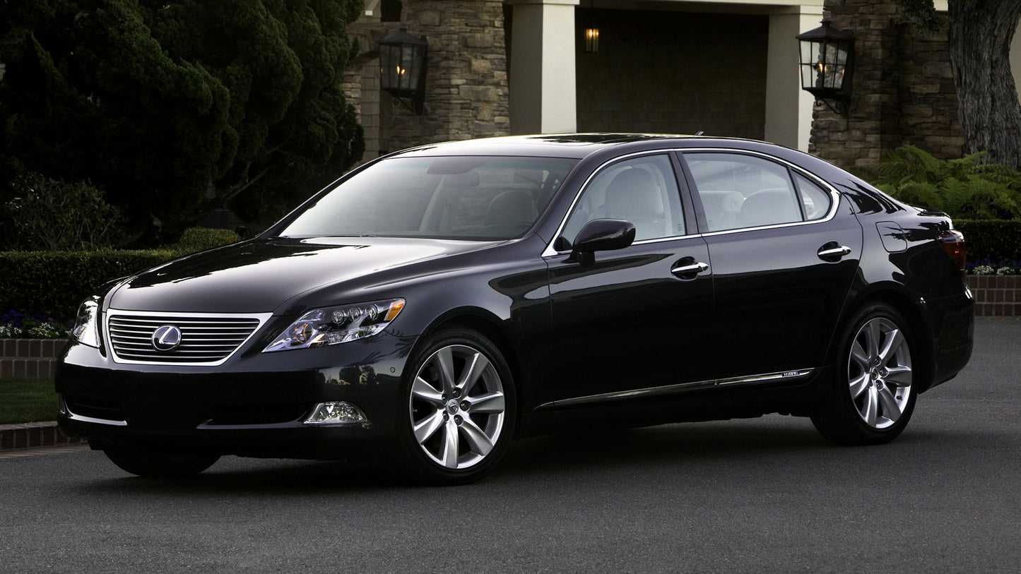 Lexus Ls Hybrid Lwb Us Hd Art Print Poster