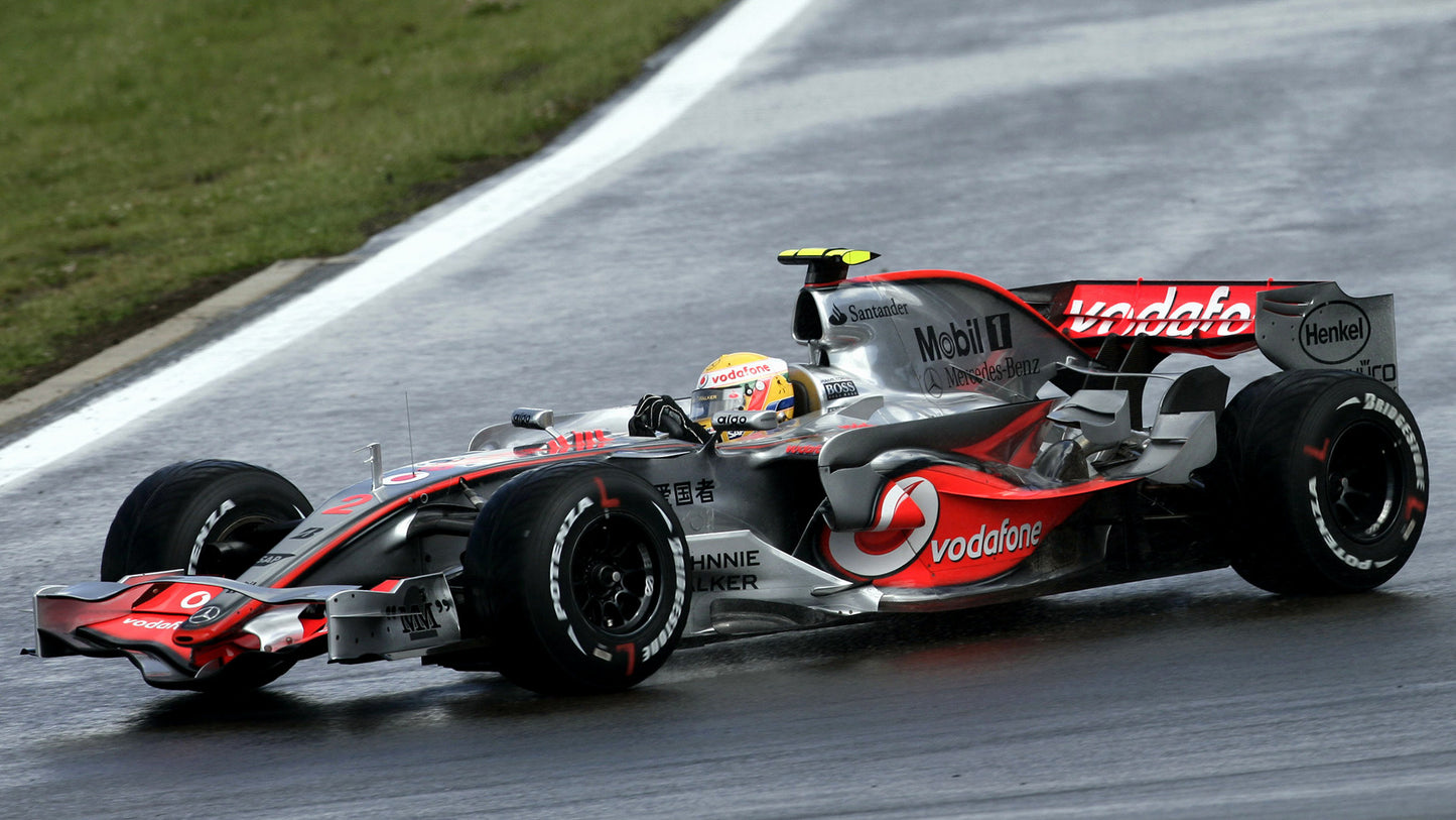 Mclaren Mercedes Mp4 Hd Art Print Poster