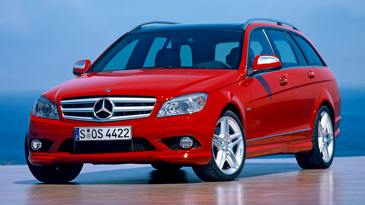 Mercedes Benz C Class Estate Amg Styling Hd Art Print Poster