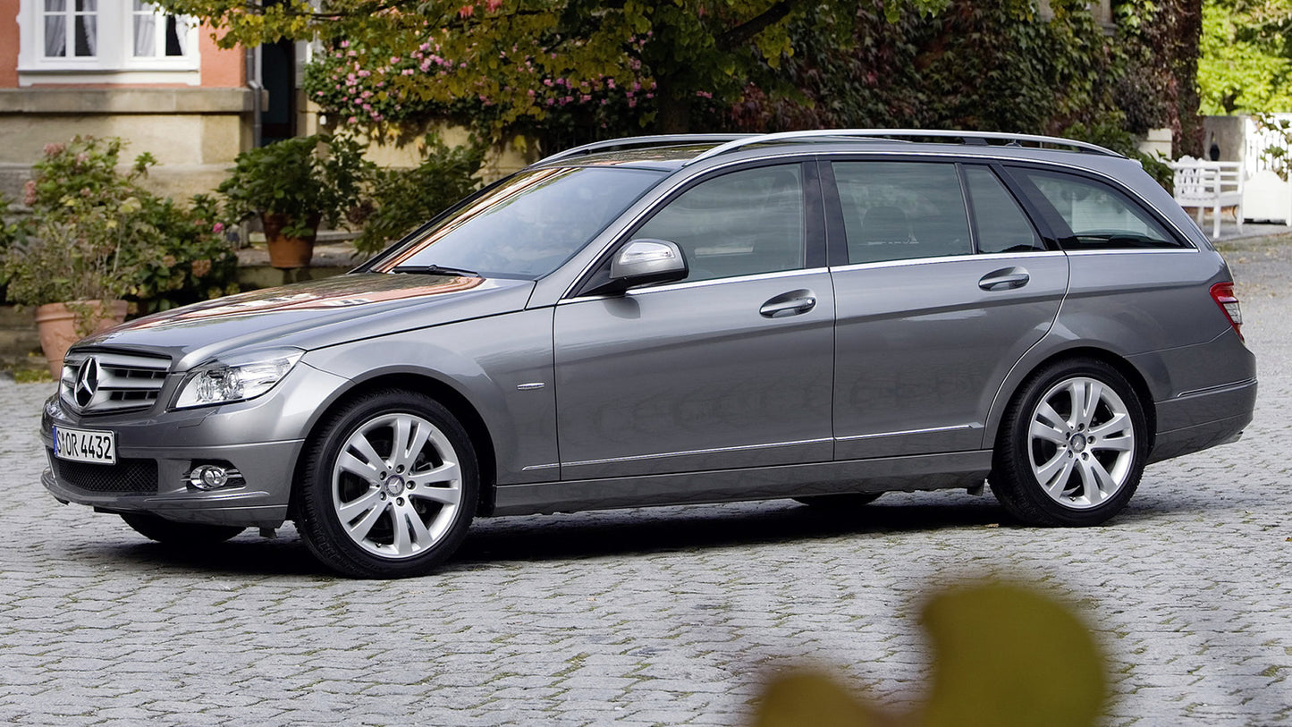 Mercedes Benz C Class Estate With Sports Grille Hd Art Keychain