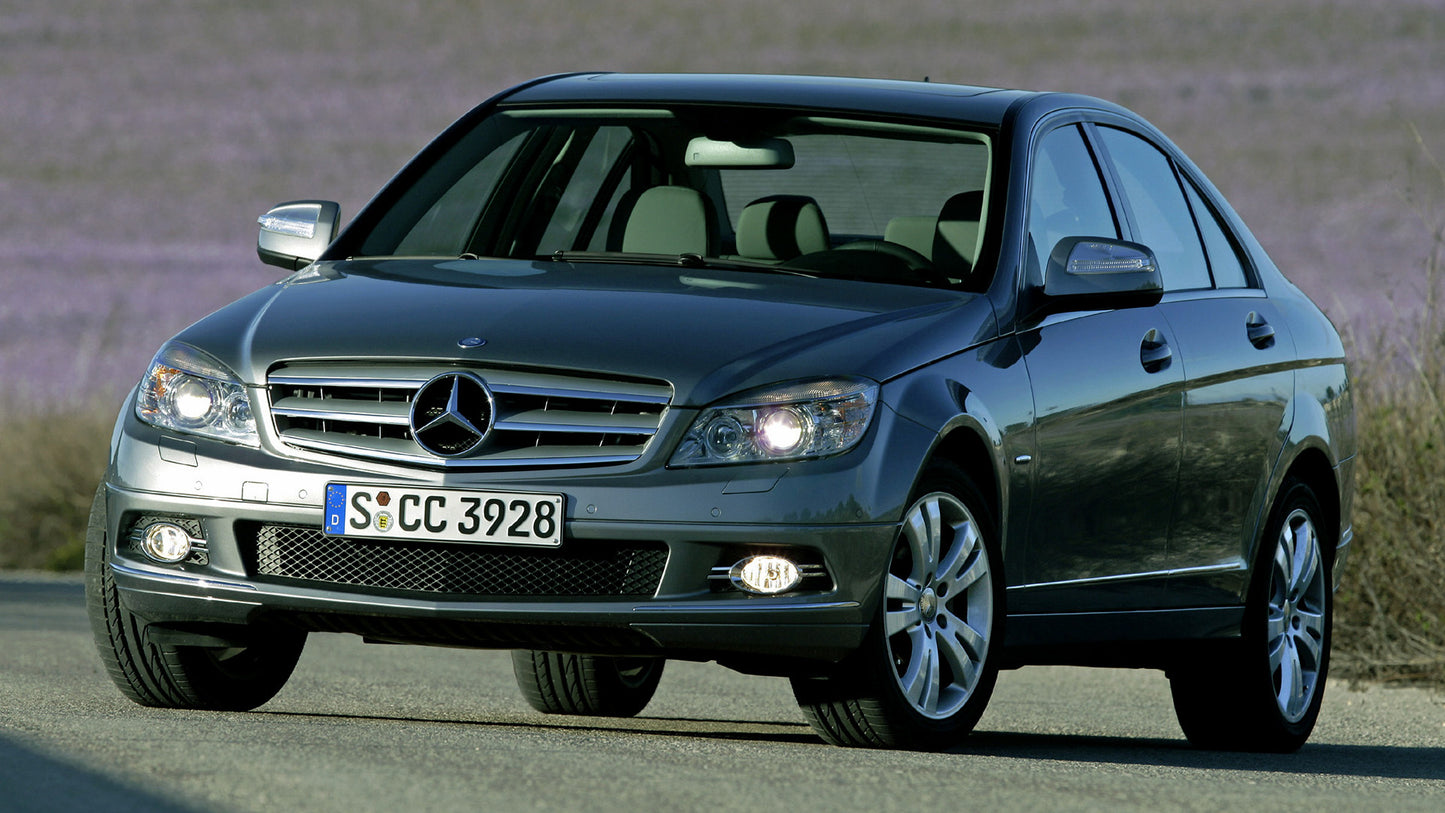 Mercedes Benz C Class With Sports Grille Hd Art Print Poster
