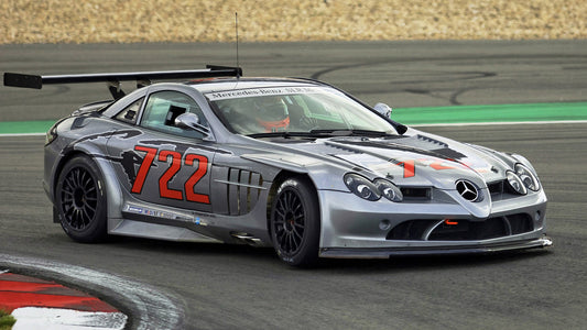 Mercedes Benz Slr Gt Hd Art Print Poster
