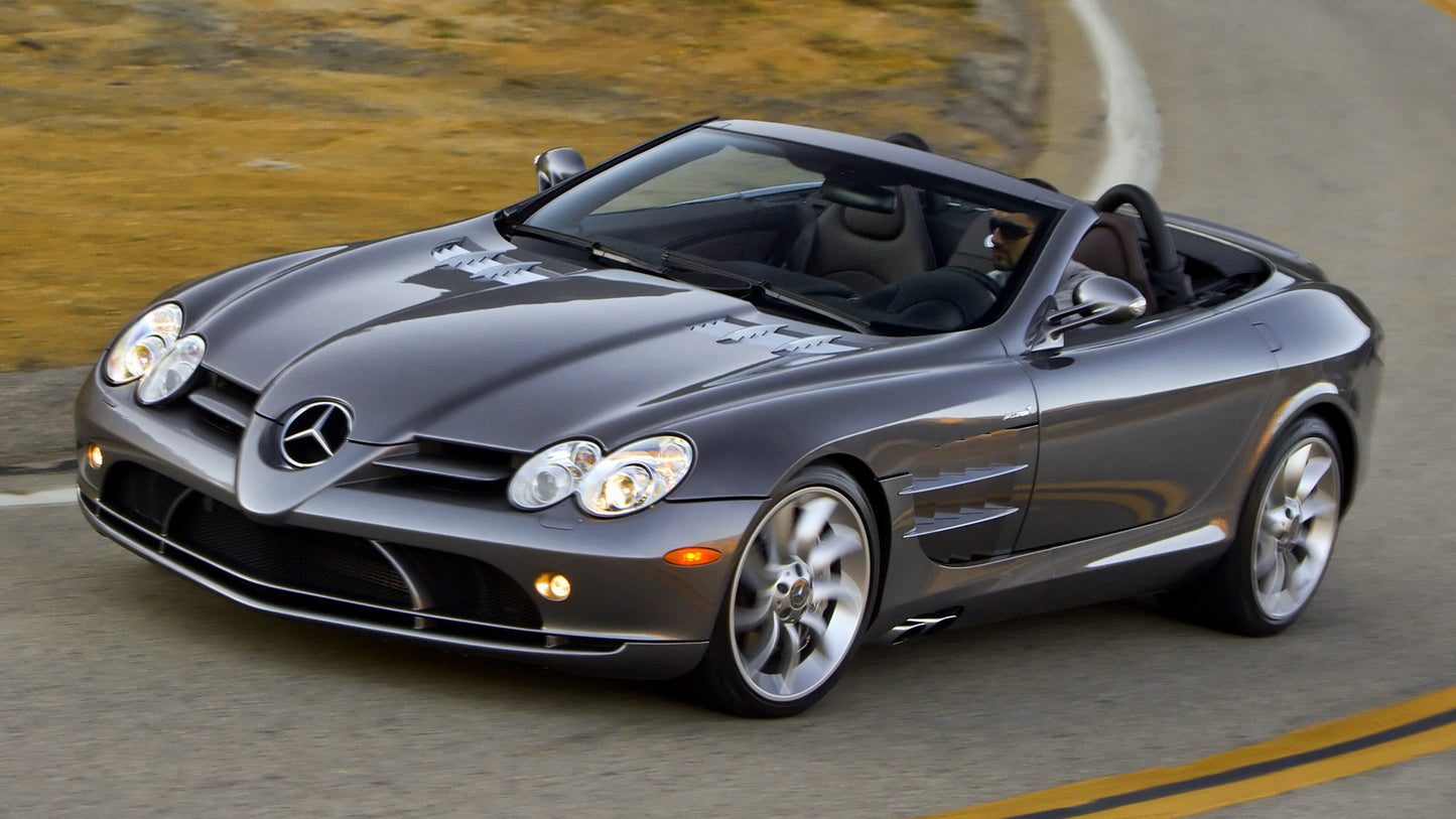 Mercedes Benz Slr Mclaren Roadster Us Hd Art Jigsaw Puzzle