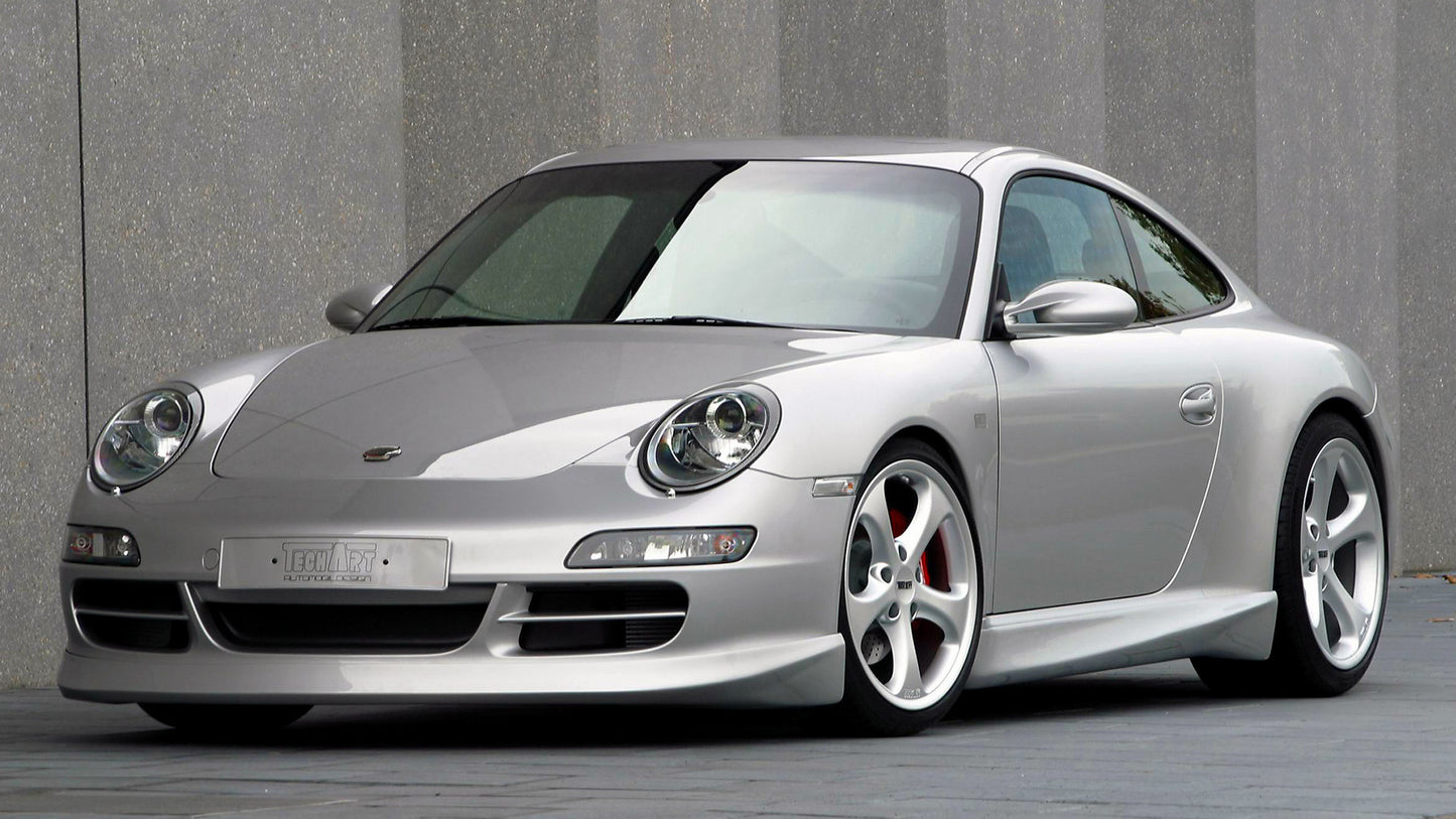 Porsche Carrera By Techart Hd Art Keychain