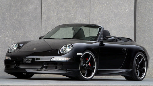 Porsche Carrera Cabriolet By Techart Hd Art Keychain