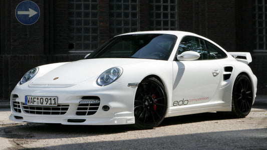 Porsche Turbo By Edo Competition Hd Art Keychain