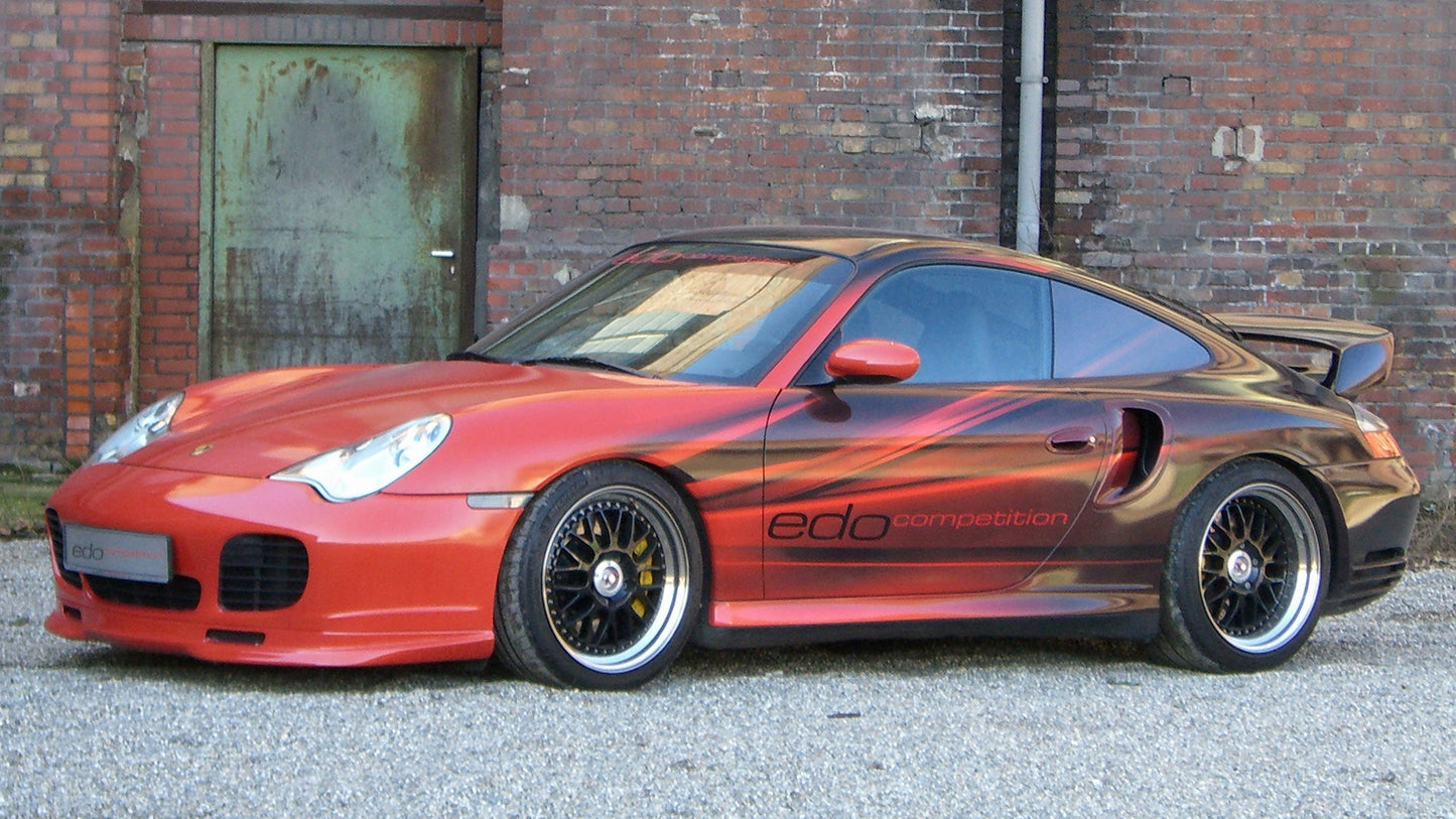 Porsche Turbo By Edo Competition Hd Art Keychain