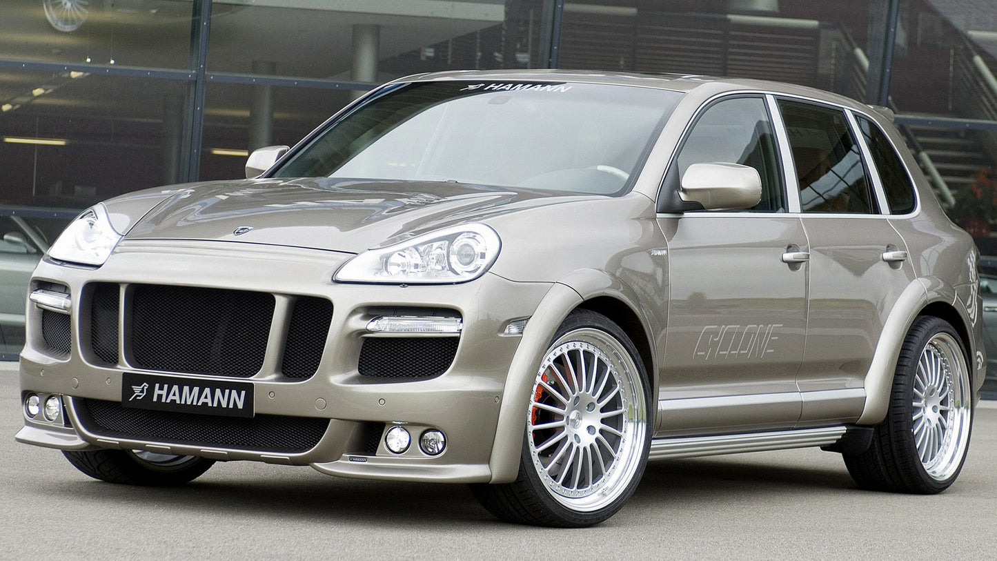 Porsche Cayenne Cyclone By Hamann Hd Art Keychain