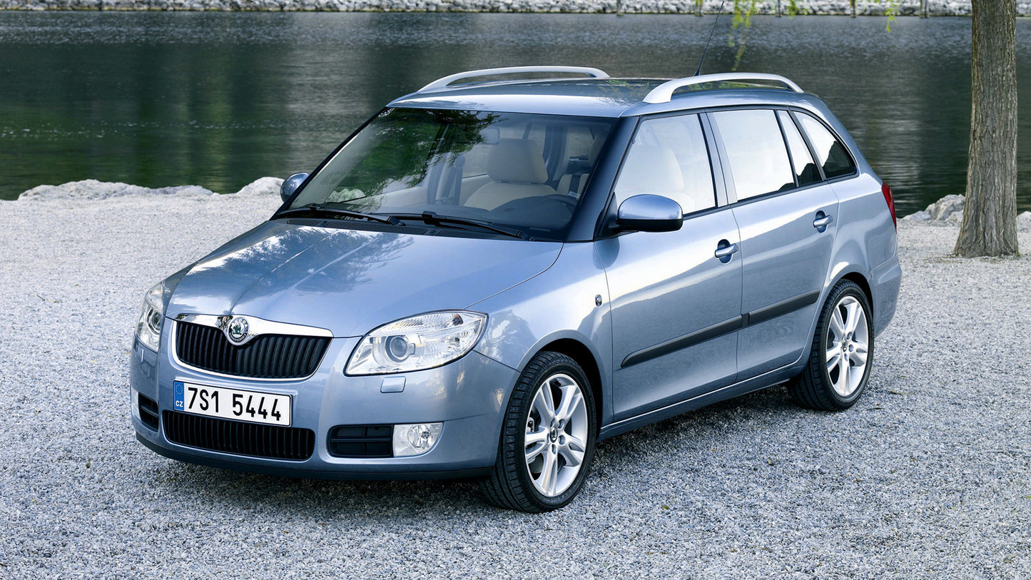 Skoda Fabia Combi Hd Art Keychain