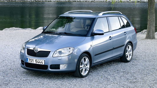 Skoda Fabia Combi Hd Art Keychain