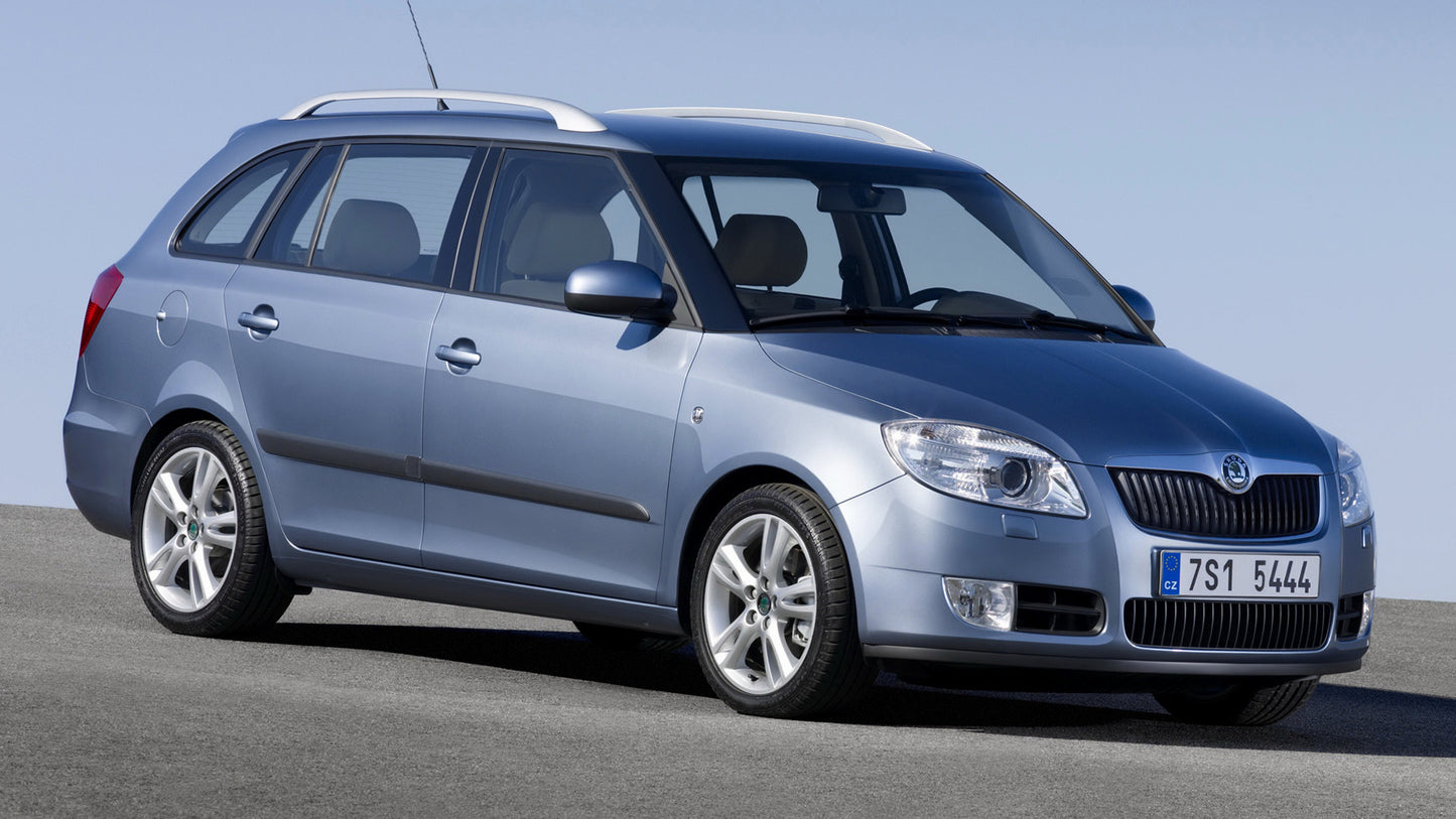 Skoda Fabia Combi Hd Art Keychain