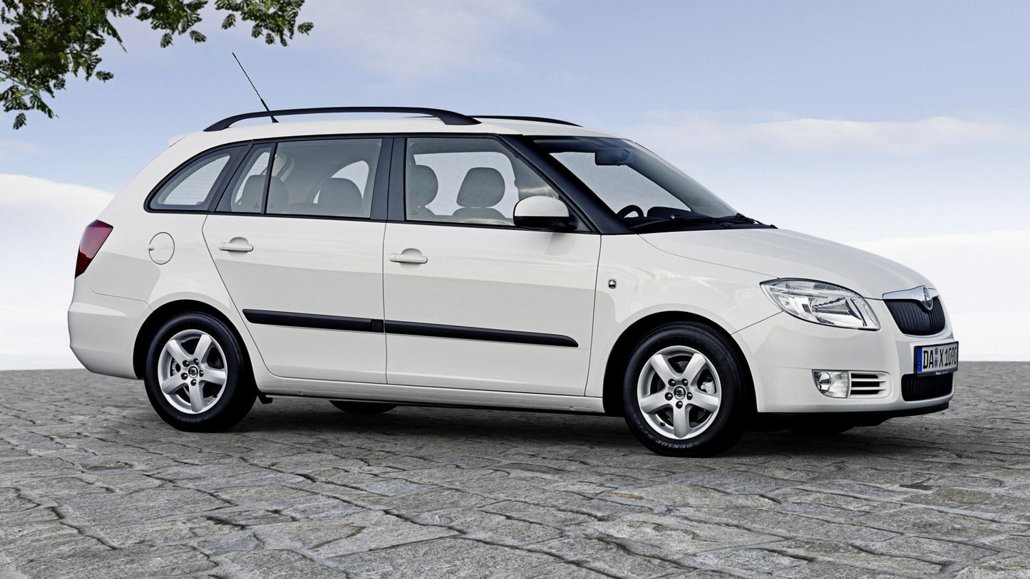 Skoda Fabia Combi Hd Art Keychain
