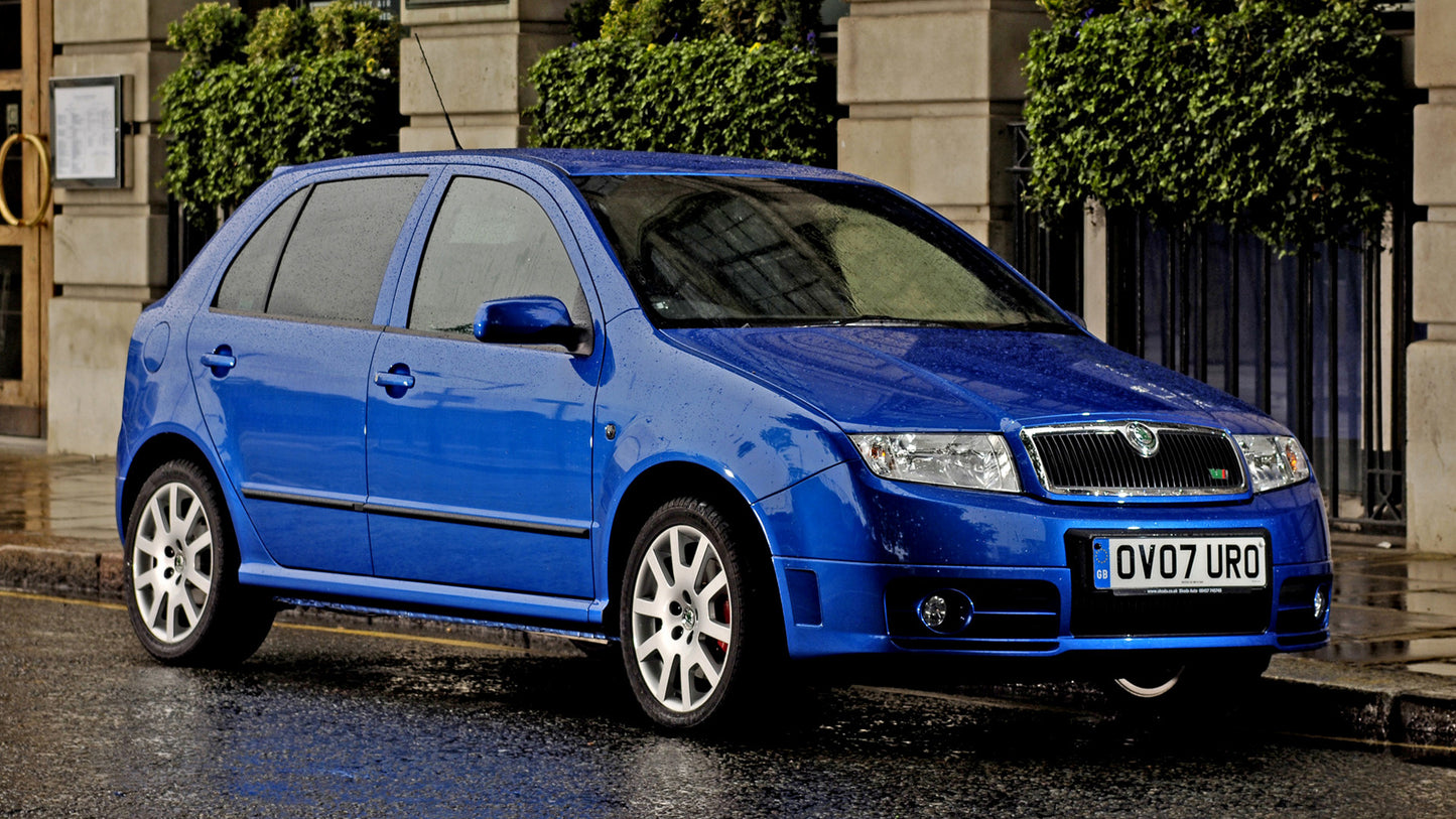 Skoda Fabia Vrs Special Edition Uk Hd Art Keychain