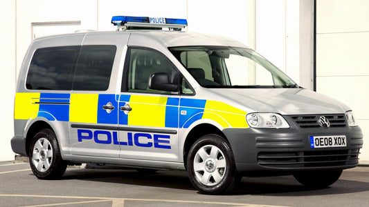 Volkswagen Caddy Maxi Police Uk Hd Art Magnet