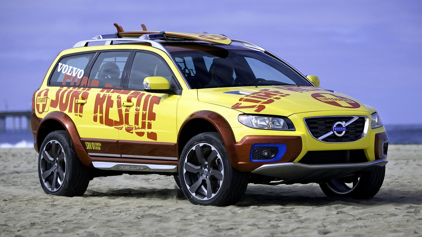 Volvo Xc70 Surf Rescue Concept Hd Art Keychain