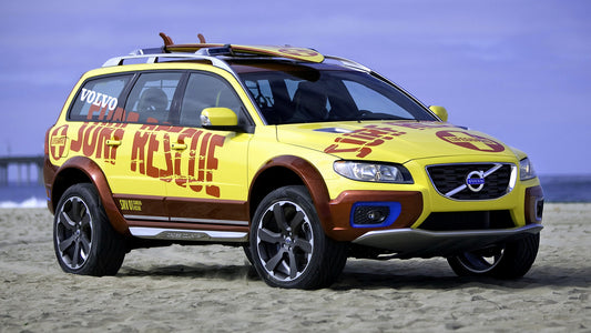 Volvo Xc70 Surf Rescue Concept Hd Art Keychain