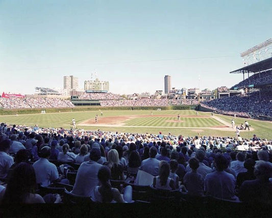 2007 Chicago Cubs Wrigley Field Glossy Magnet Print Stadium Magnet