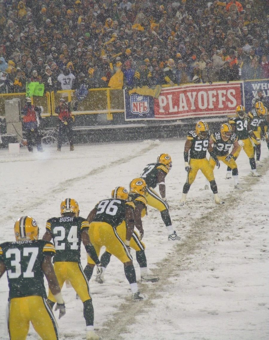 2007 Green Bay Packers Keychain Football Picture Nfl