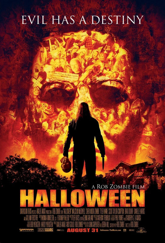 2007 Halloween Movie Magnet Michael Myers Laurie Strode Rob Zombie