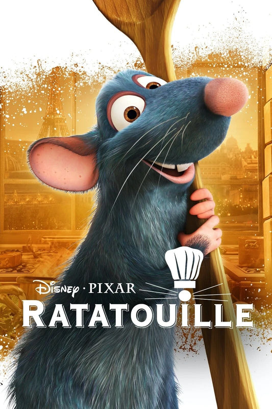 2007 Ratatouille Movie Magnet Remy Skinner Linguini Django