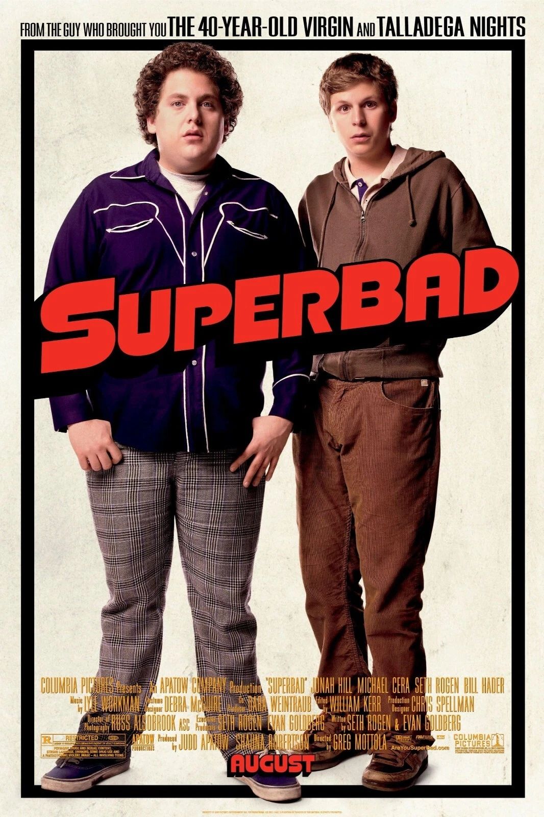 2007 Superbad Movie Keychain Jonah Hill Michael Cera Bill Hader Mclovin 1