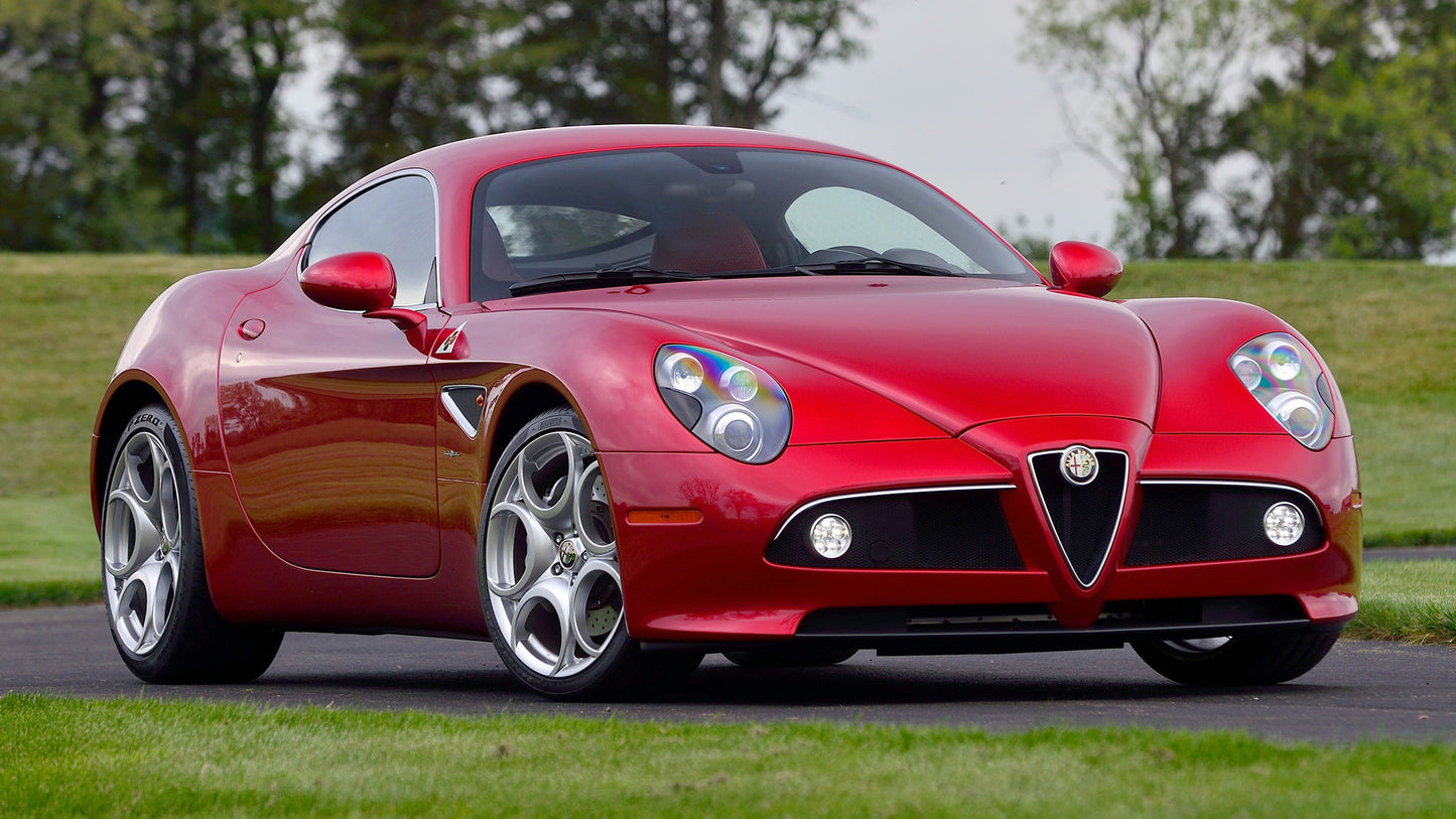 Alfa Romeo 8C Competizione Us Hd Art Keychain