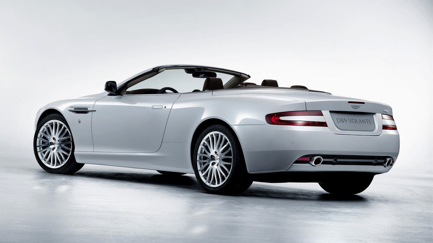 Aston Martin Db9 Volante Hd Art Keychain