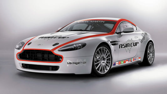 Aston Martin Vantage N24 Asia Cup Hd Art Keychain
