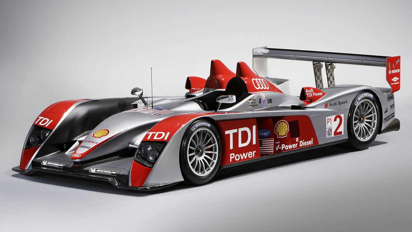 Audi R10 Tdi Hd Art Keychain