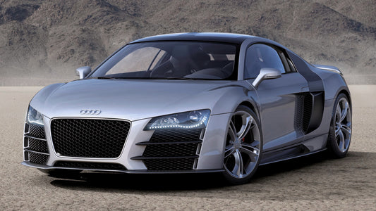 Audi R8 V12 Tdi Concept Hd Art Keychain