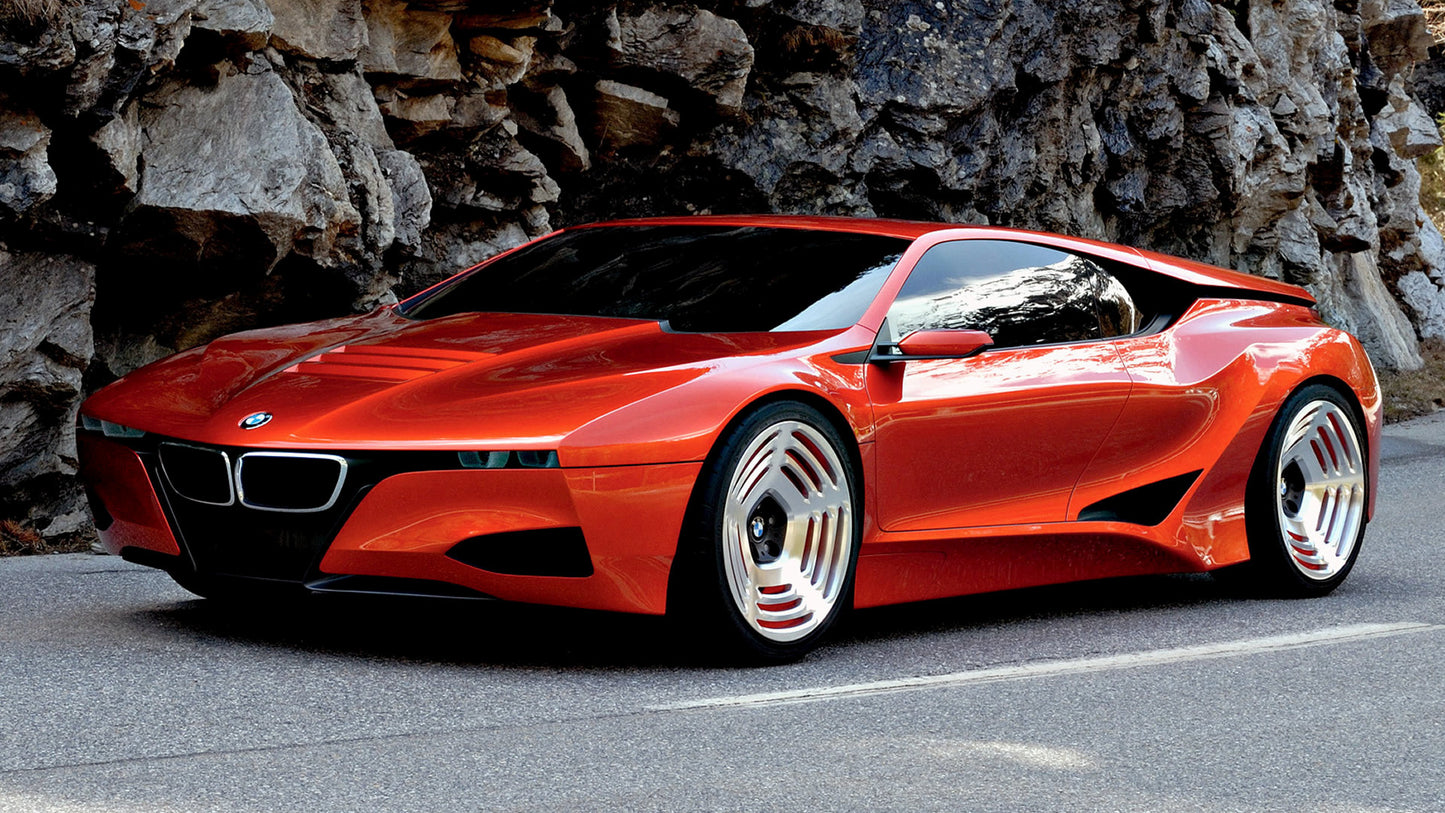 Bmw M1 Hommage Hd Art Keychain