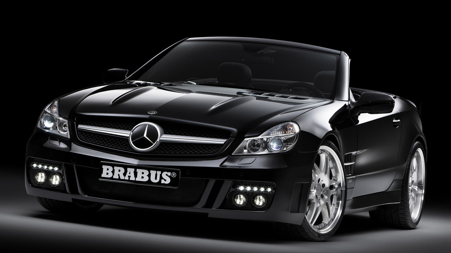 Brabus S V12 S Based On Sl Class Hd Art Print Poster