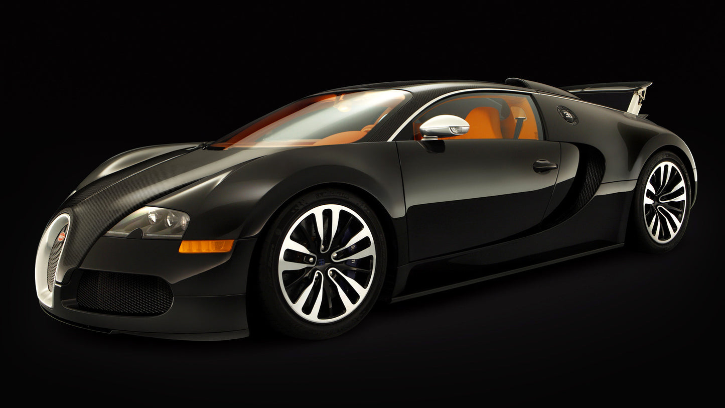 Bugatti Veyron Sang Noir Us Hd Art Keychain