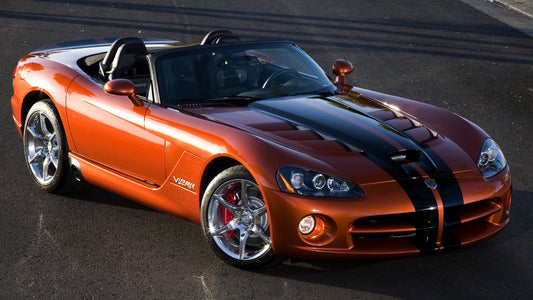 Dodge Viper Srt10 Roadster Hd Art Keychain