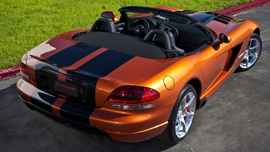 Dodge Viper Srt10 Roadster Hd Art Keychain