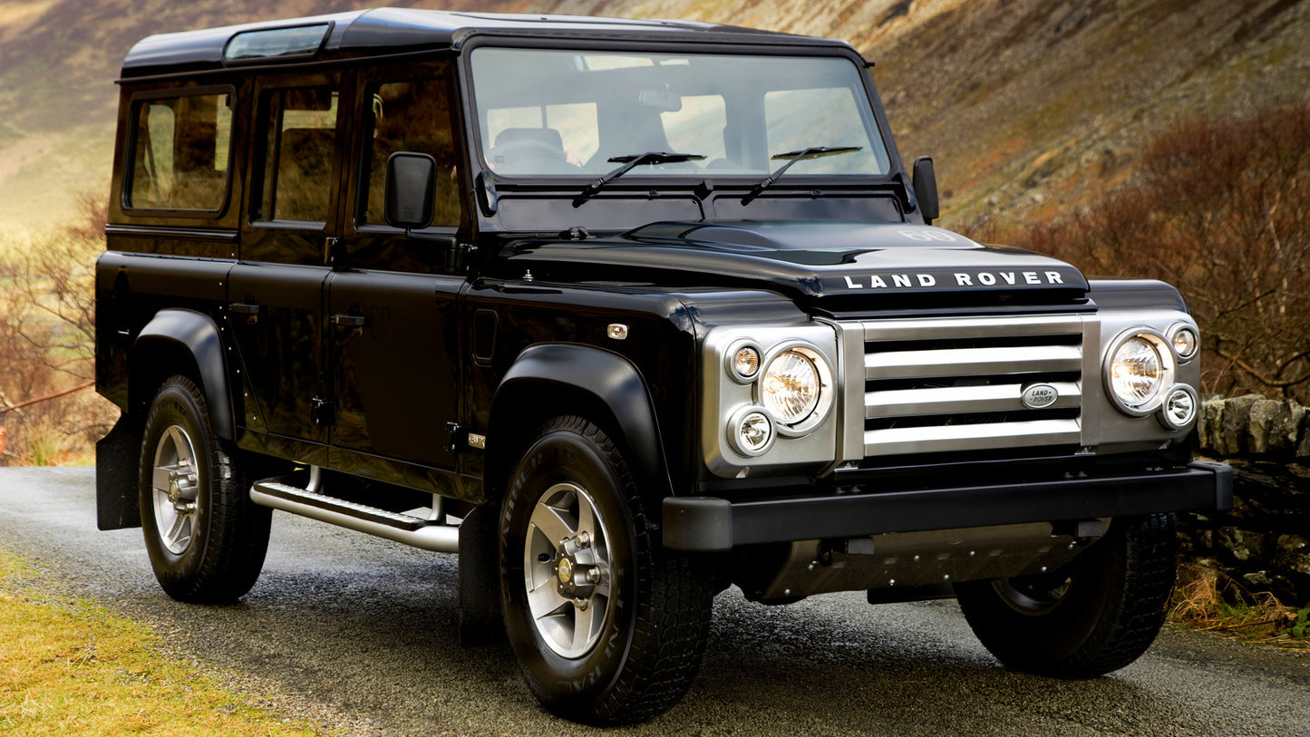 Land Rover Defender Svx Uk Hd Art Keychain