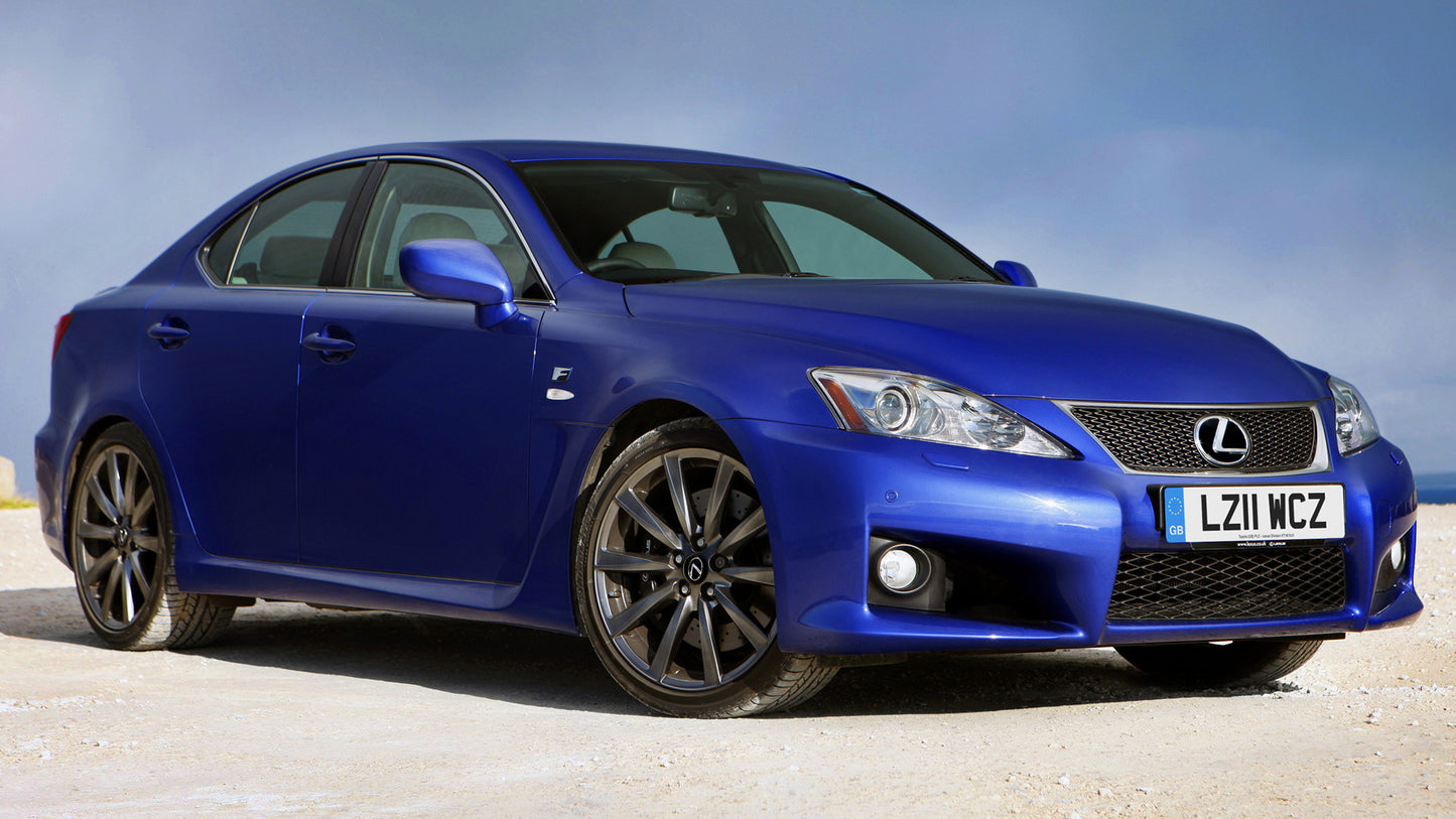 Lexus Is F Uk Hd Art Print Poster
