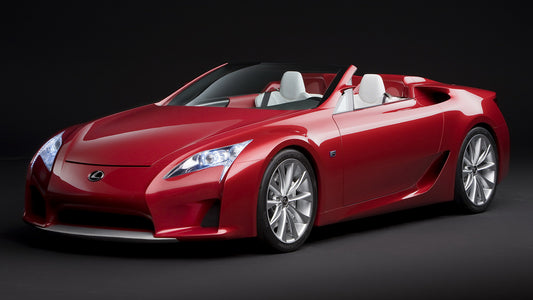 Lexus Lf A Roadster Concept Hd Art Print Poster